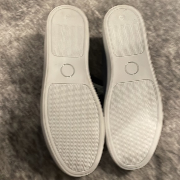 Men’s BoohooMAN Navy Trainer Sneakers Size 10 - Picture 6 of 7